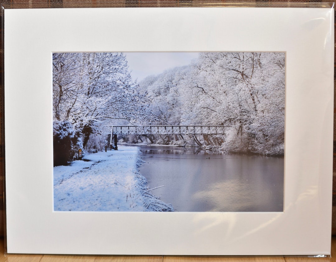 Trent & Mersey Canal Barnton Footbridge Northwich Cheshire Etsy