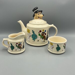 Jim Beam Limited Edition Teapot With Creamer & Sugar