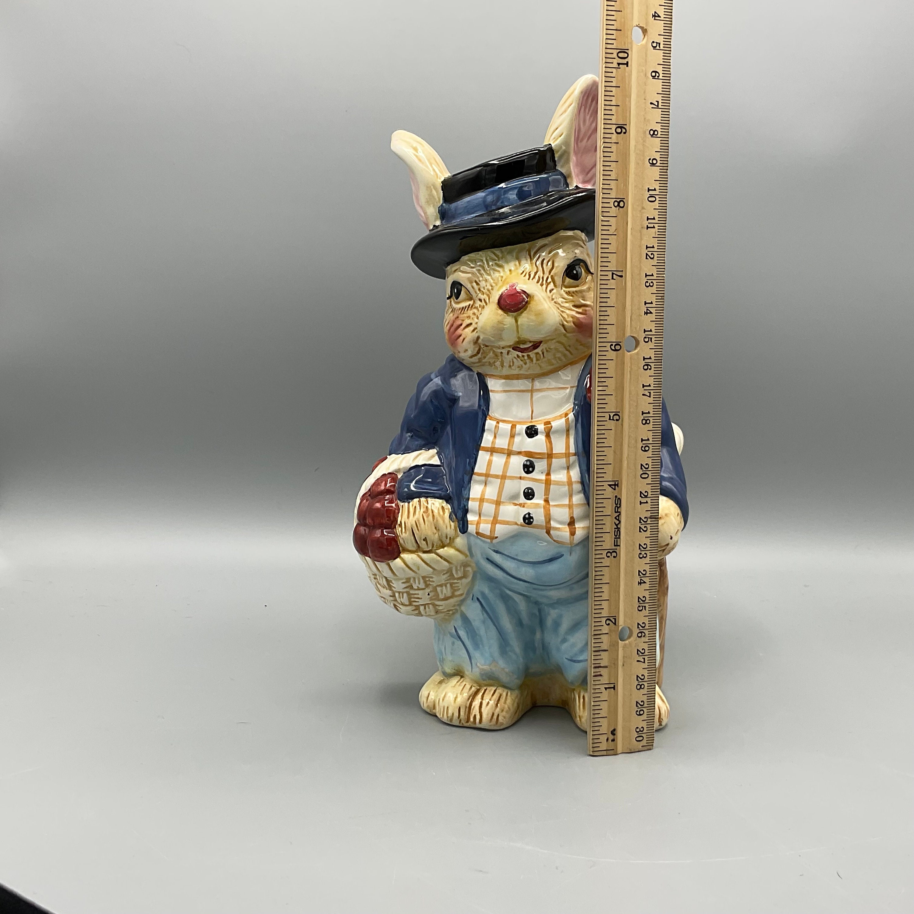Vintage Bloom Rite Bunny Planter - Etsy