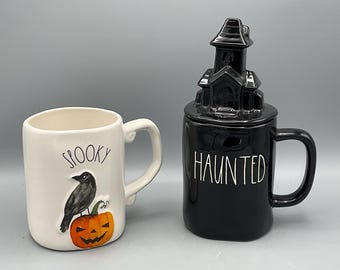 Rae Dunn Halloween Mugs—Set of 2