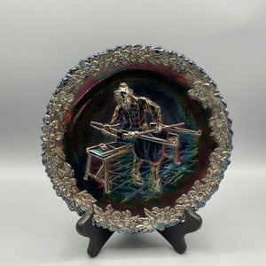1970 Fenton Glass Collector’s Plate