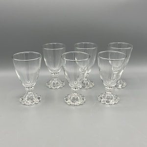 Anchor Hocking Berwick Boopie Cordial/Juice Glasses--Set Of 6