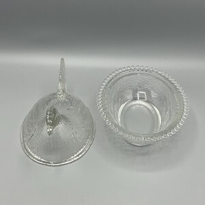 Indiana Glass Clear Glass Hen on Nest - Etsy