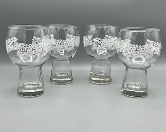 Pepsi Cola Vintage 16 oz. Glasses—Set of 4
