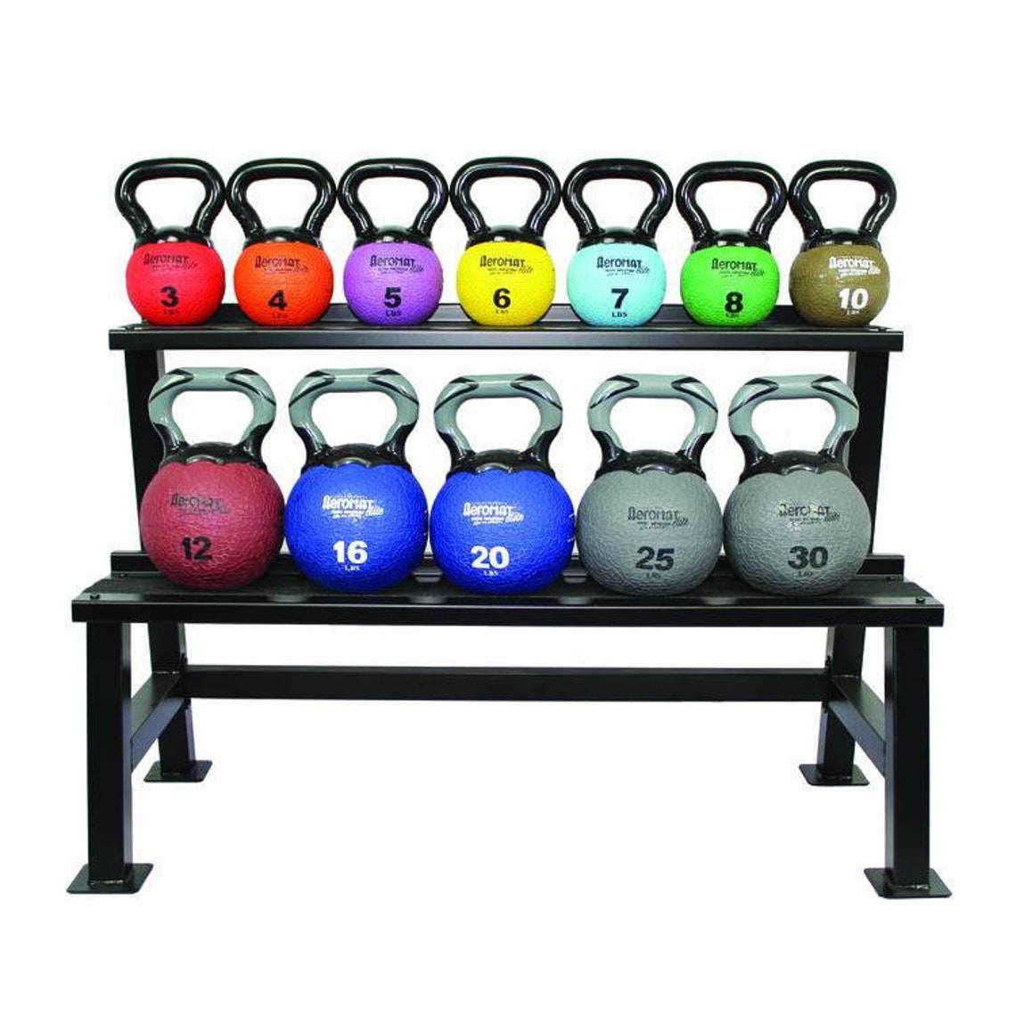 Kettlebell Medicine Ball Rack 2Layer Etsy