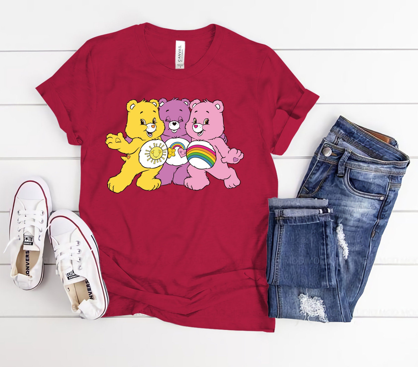 Care Bears T-shirt Bear Shirt | Etsy