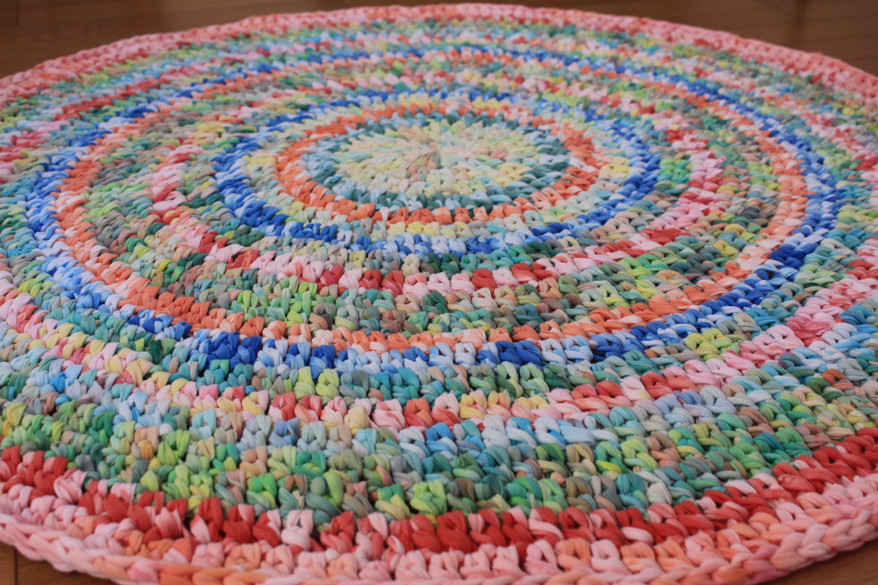 Crochet Round Rug | Etsy