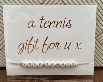 XOXO Hockey Handmade Bracelet - A Perfect Hockey Gift for Girls