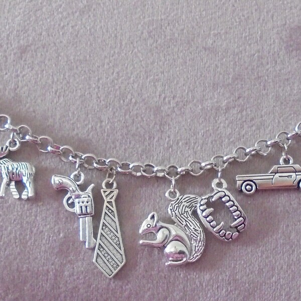 Supernatural charm bracelet