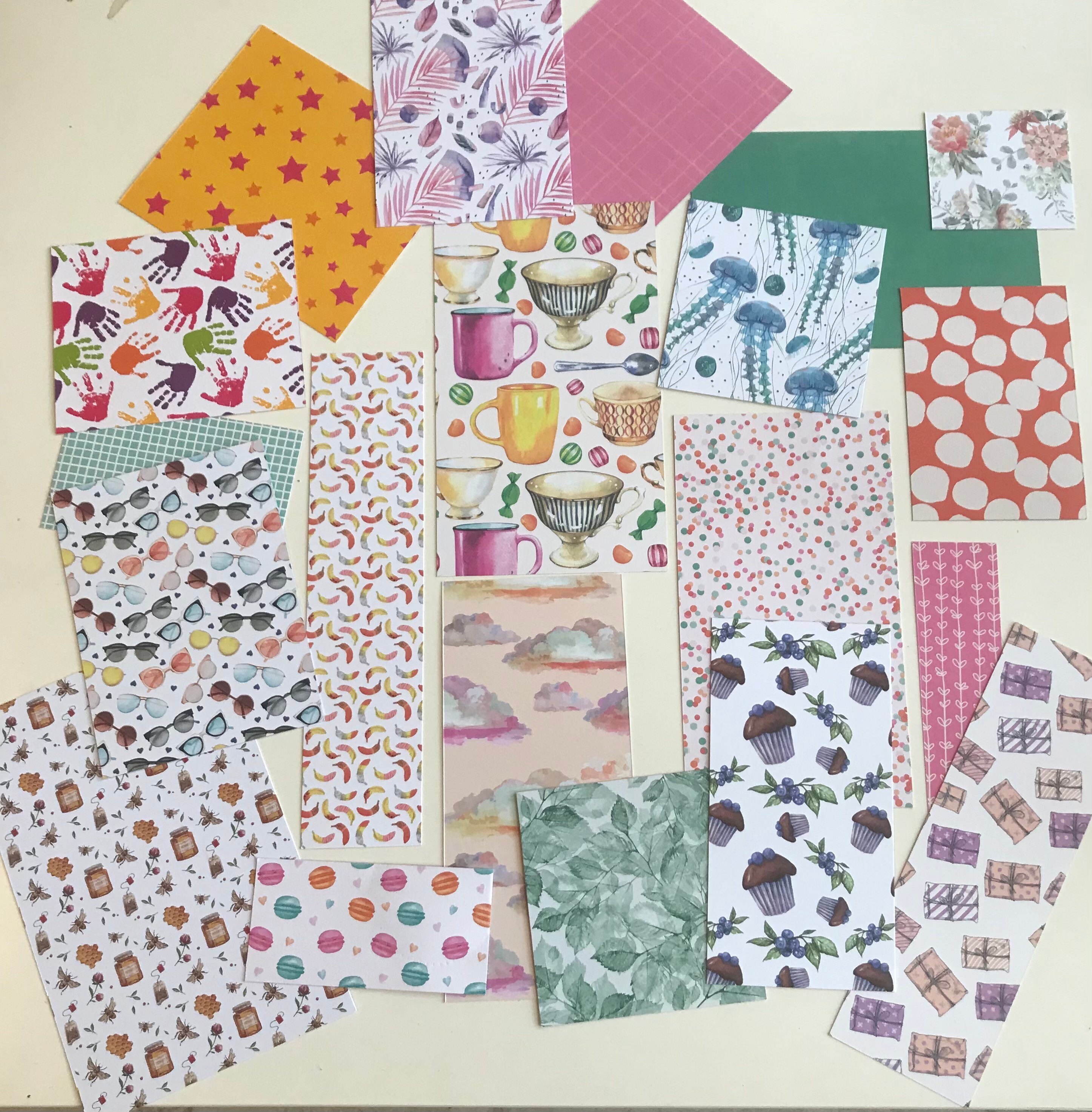 Card Stock Kit /papercraft Pack for Card Making Craft Etsy UK