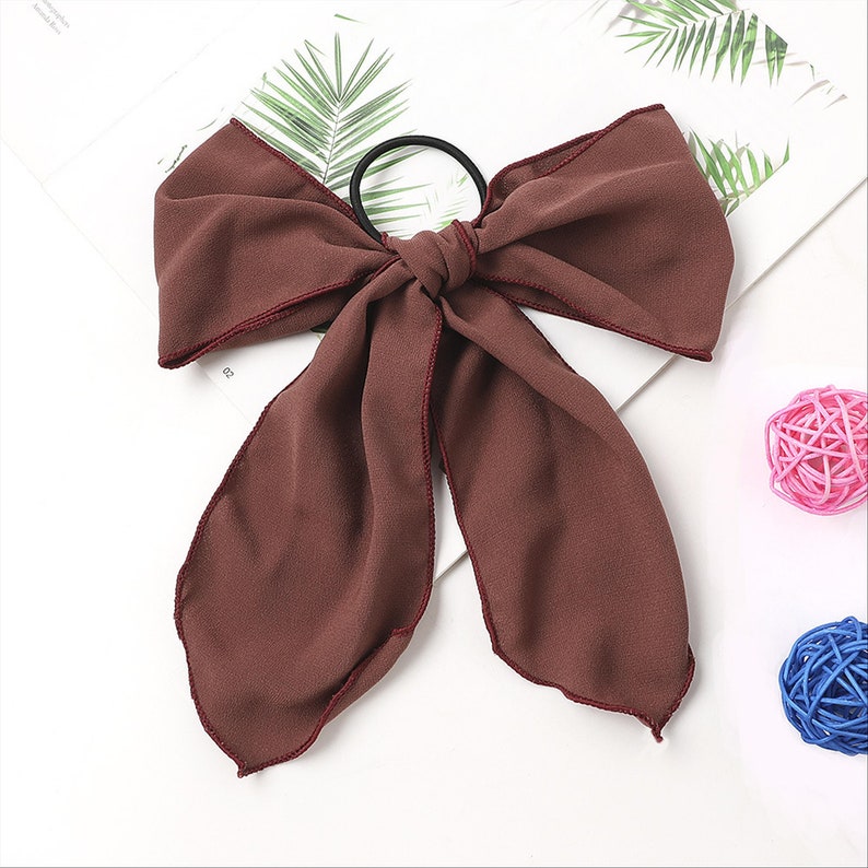 Tender Bow hair accessories|hair ties|bridesmaid proposal|hair ribbon|hair scarf scrunchie|hair bows|wedding gift|scrunchies set