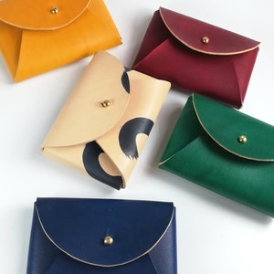 Gepersonaliseerde kaart portemonnee / portemonnee / portemonnee / kleurrijke portemonnee / lederen tas / kerstcadeaus / gepersonaliseerde geschenken / lederen portemonnee / kaarthouder