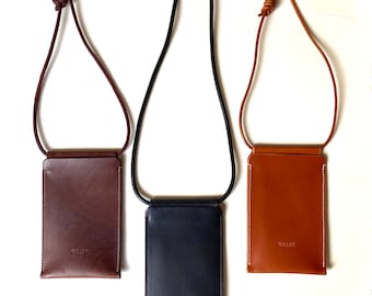 Leather Phone bag / phone carrier / Crossbody bag / Phone protector / phone bag / phone shoulder bag / mobile phone bag pouch