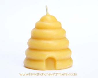 100% Pure Beeswax Votive Candle - 4, 8, 12 Pack