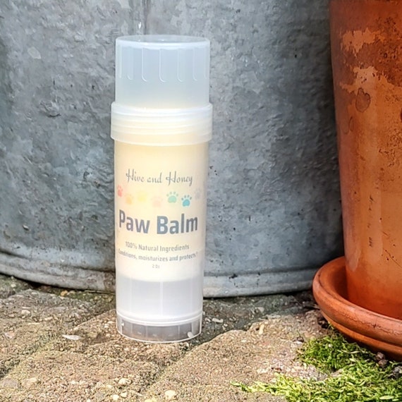 Paw Balm, 100% Natural Paw Nose & Skin Balm, Paw Pad Care, Pet Wellness, Dog Grooming, Cat Grooming, Pet Supplies,  Pet Owner Gift, Cat, Dog