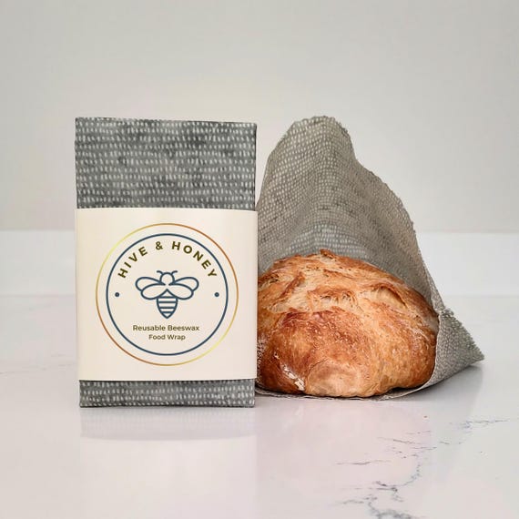 XL Beeswax Food Storage Bag - Bread Storage
