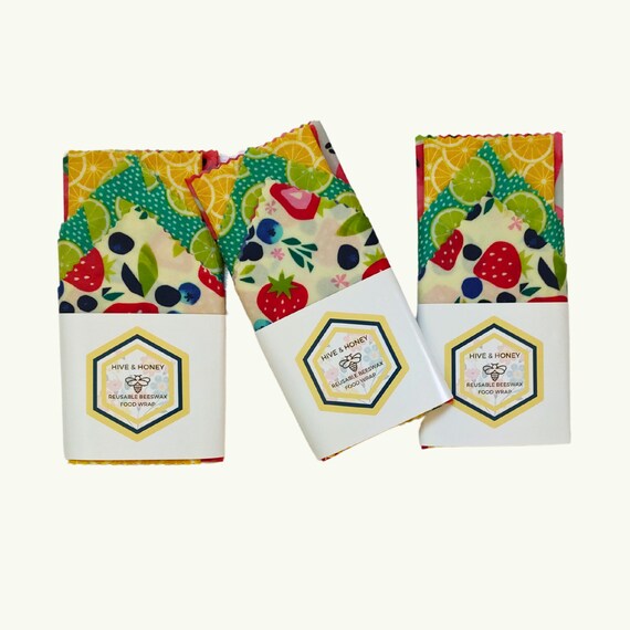 Fruit Salad  - Beeswax food Wraps