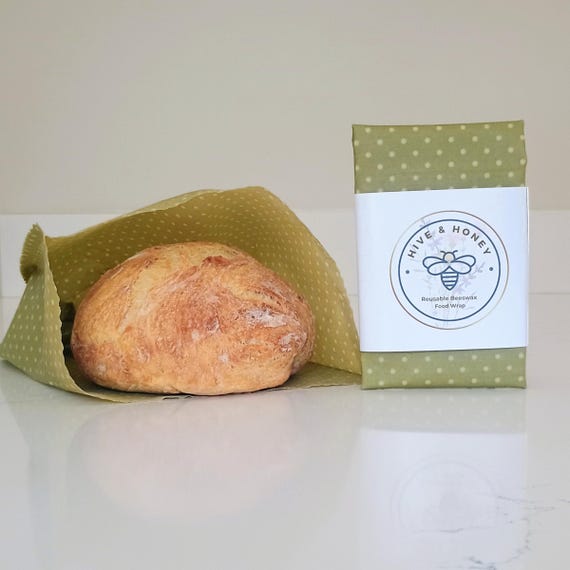 XL Beeswax Food Storage Bag - Bread Storage