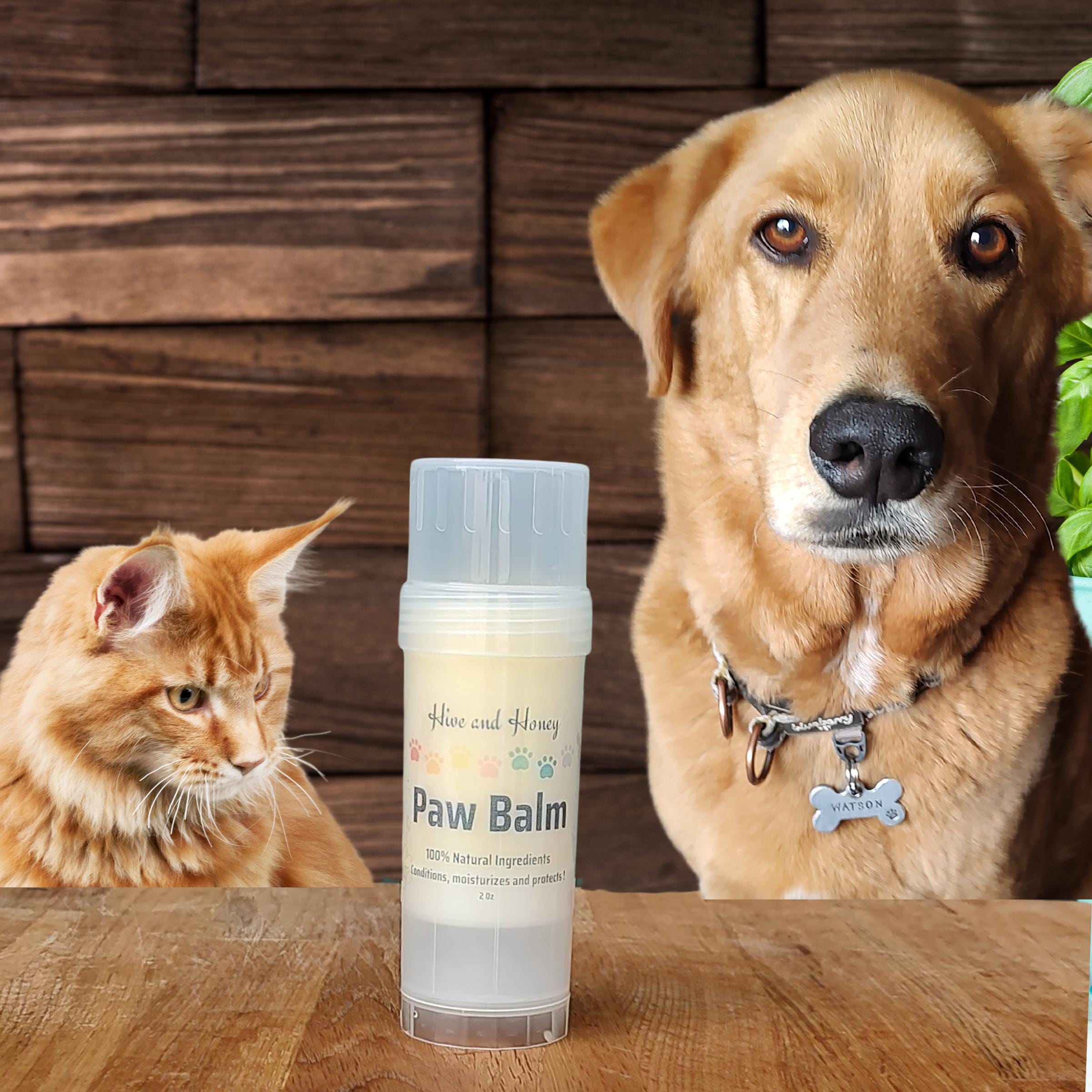 Paw Balm 100 Natural Paw Nose Skin Balm Paw Pad Care Pet Wellness Dog Grooming Cat Grooming Pet Supplies Pet Owner Gift Cat Dog