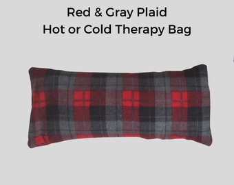 Rice Bag - Heat Therapy - Cold Therapy - Soft and Snuggly - Microwavable - Aromatherapy - Natural Healing - Spa Relaxation - Washable Cover