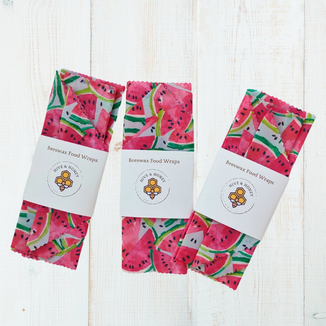 Beeswax Wrap Starter Pack Reusable Food Wrap Set Eco Friendly Gift