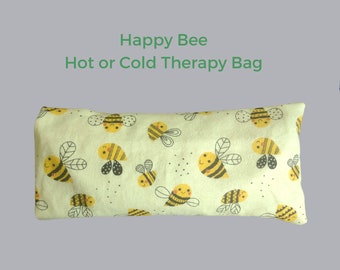 Rice Bag - Heat Therapy - Cold Therapy - Soft and Snuggly - Microwavable - Aromatherapy - Natural Healing - Spa Relaxation - Washable Cover