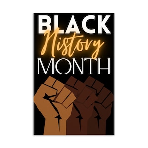 Black History Month Standard Postcard