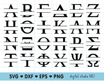 Download Greek Monogram Svg Etsy