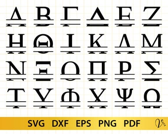 Download Greek Alphabet Svg Etsy