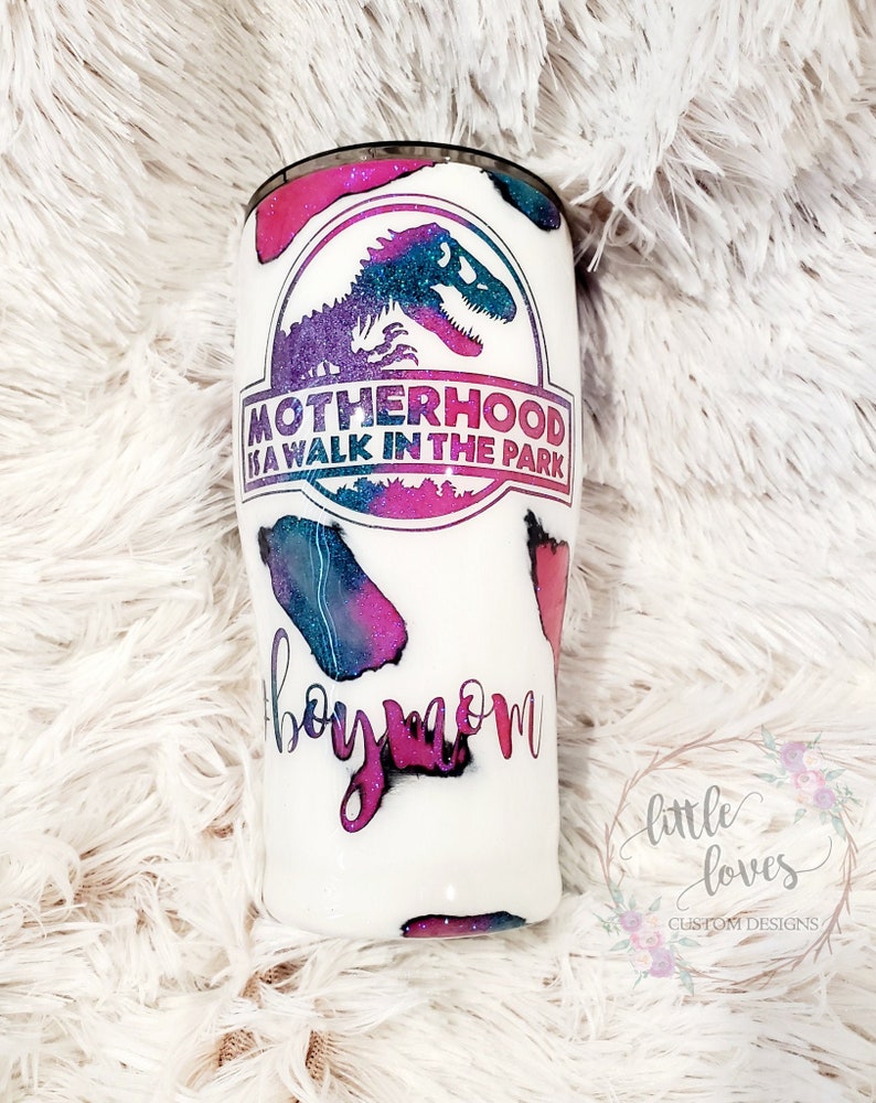 Motherhood is a Walk in the Park Tumbler