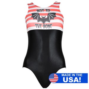 Bat to the Bone Gymnastic Leotard