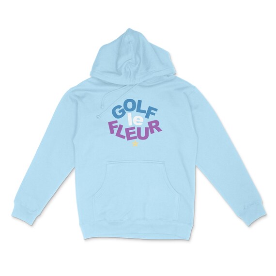 golf le fleur pink hoodie