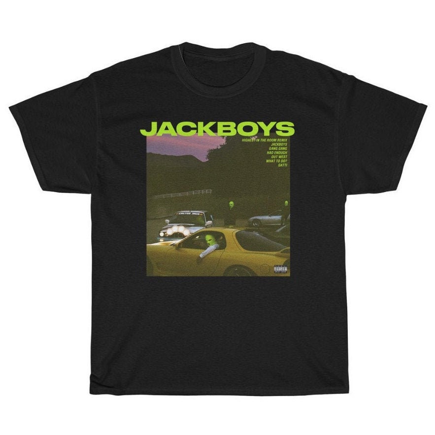 Travis Scott Jackboys T-Shirt Merch | Etsy