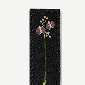 Purple Orchid Patchwork Patchwork Painting