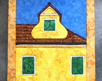 Frame patchwork Yellow House Burano