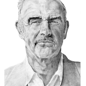 Sean Connery - Pencil Portrait