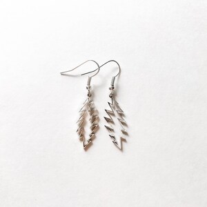 Grateful Dead Lightning Bolt Earings Handmade Gift