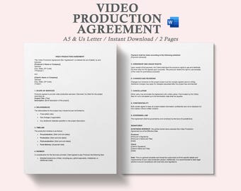 contrat de production vidéo,modèle de contrat de production vidéo,modèle word de contrat de production vidéo,contrat de production vidéo simple