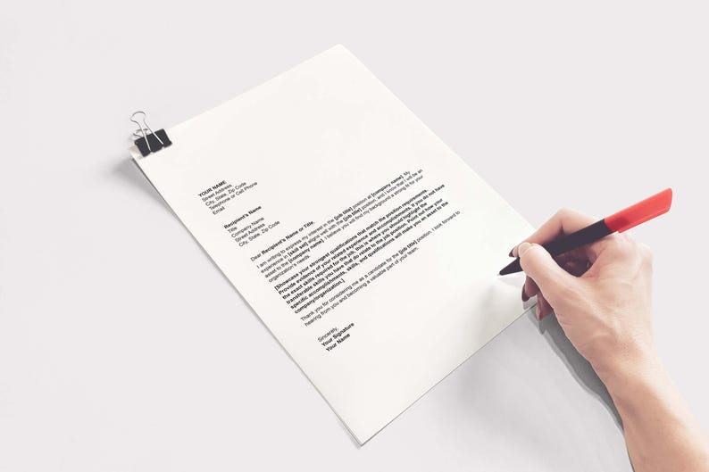 Cover Letter Template,professional Cover Letter,cover Letter Template