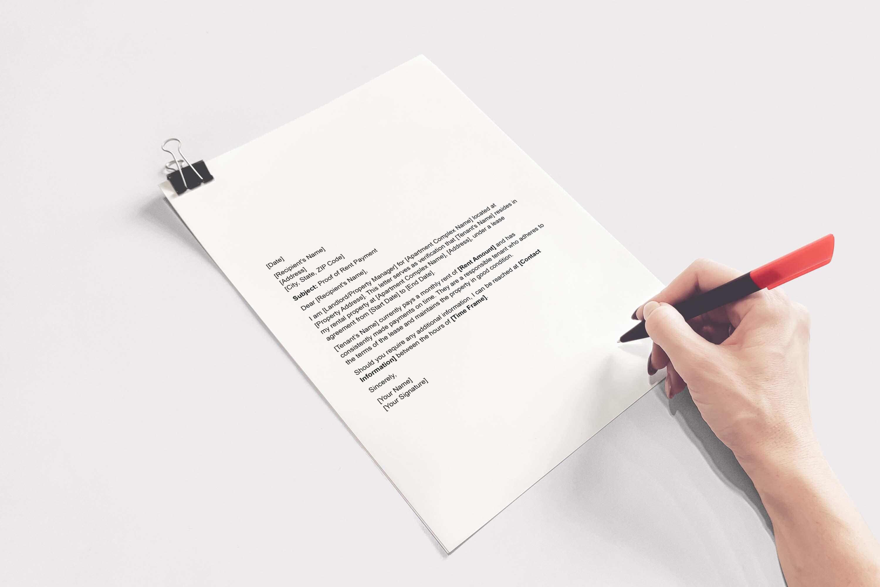 Address Declaration Letter Sample Proof of Residency Letter,letter of Residency,proof of Address Letter ...