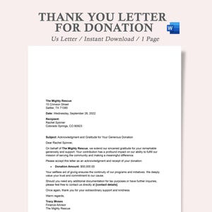 carta de agradecimiento por donación, plantilla de carta de agradecimiento por donación, nota de agradecimiento por donación, plantilla de carta de reconocimiento de donación