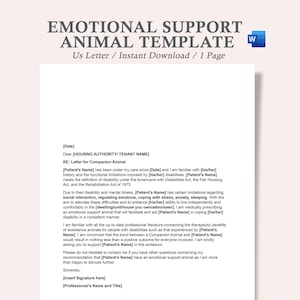 carta de apoio emocional animal, carta esa, modelo de carta esa, carta animal esa, papelada de apoio animal