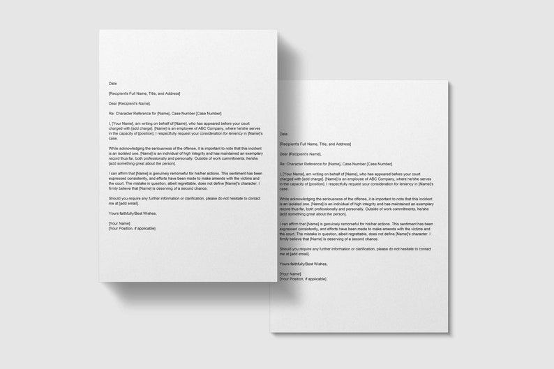 Court Character Letter court Character Reference Letter court Reference Court Character Letter court Character Reference Letter court Reference