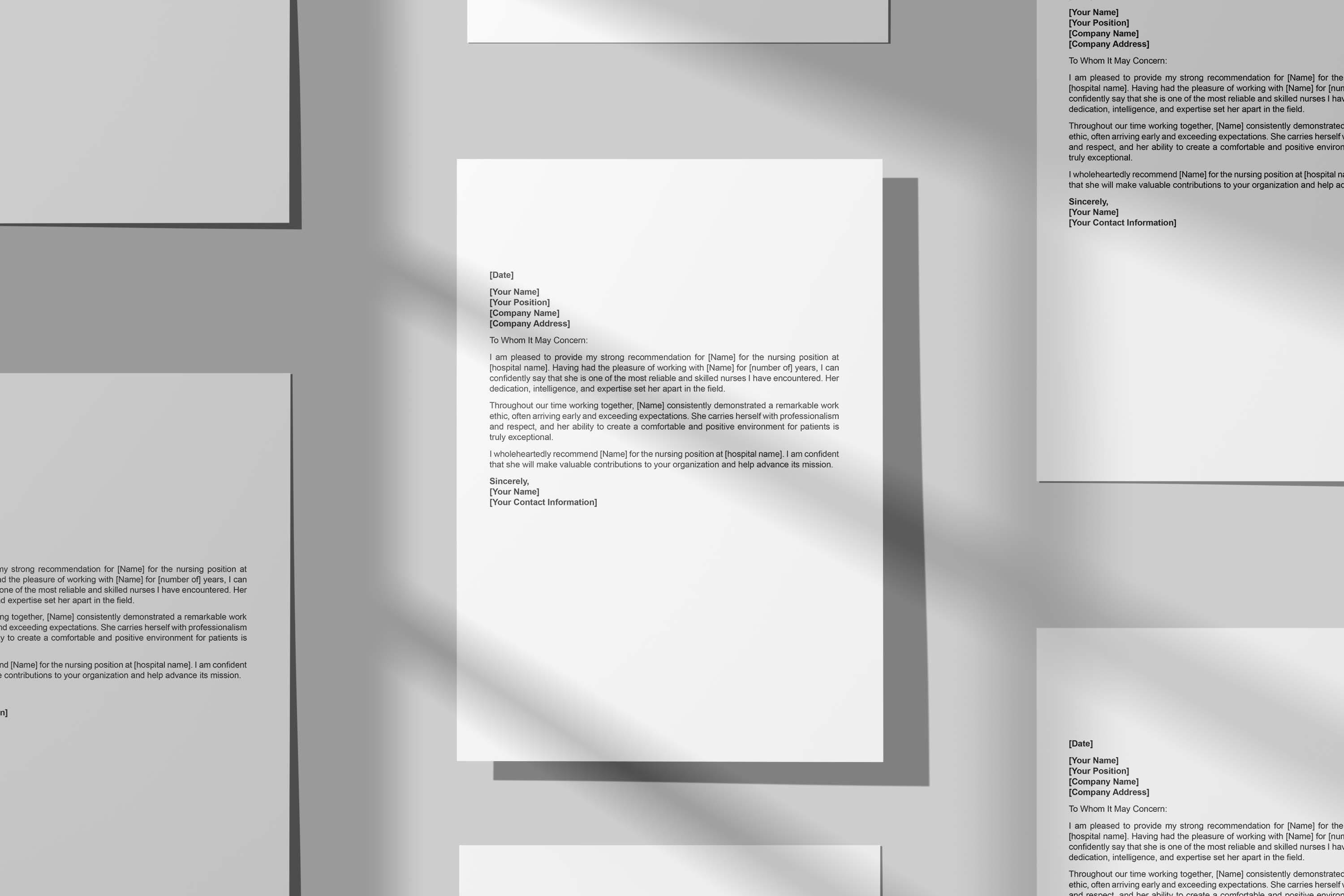 Nurse Letter Template,letter of for a