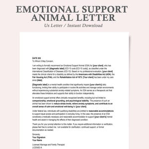 carta de apoio emocional animal, carta esa, modelo de carta esa, papelada de apoio animal, carta de apoio animal