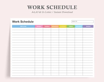 Arbeitszeitplan für Mitarbeiter,Arbeitsplanvorlage,Arbeitsplanvorlage,wöchentlicher Arbeitsplan vorlage,Schichtarbeitsplan