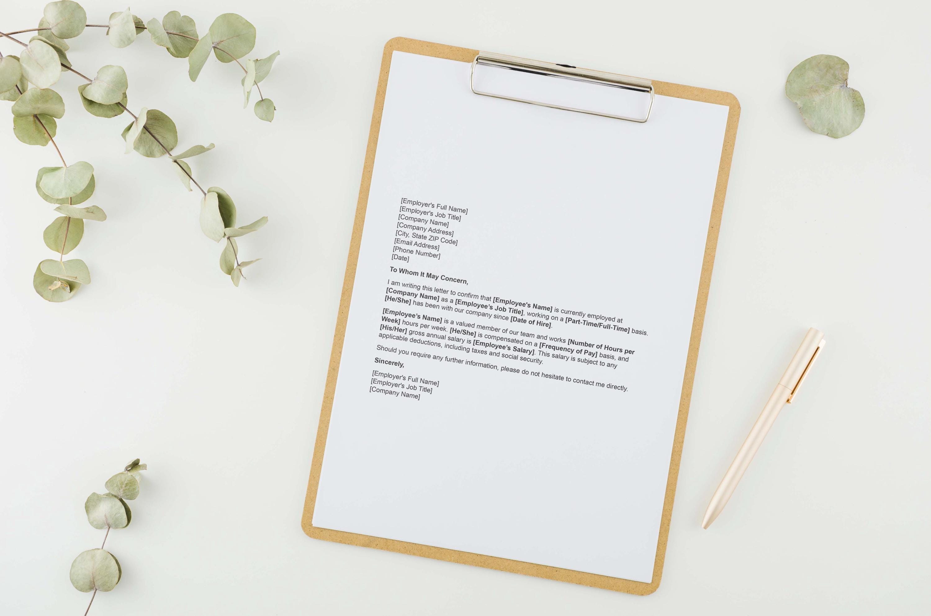 Proof of Rent Payment Letter Template,proof of Rental Payment Letter