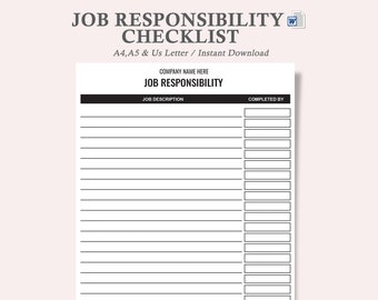 printable responsibility chart,responsibility chart,blank responsibility chart,responsibility chart for adults