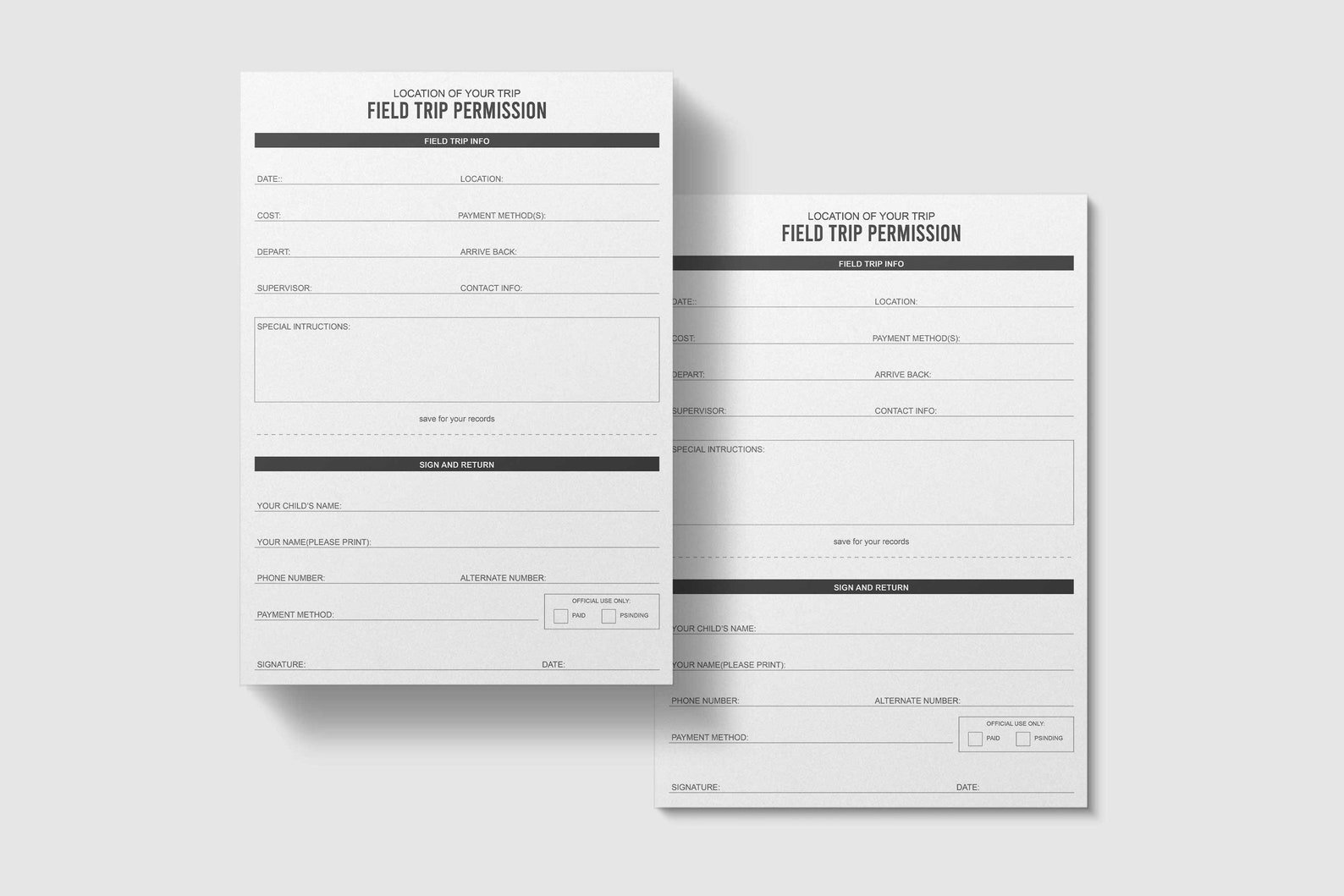 permission de sortie 5 lettres