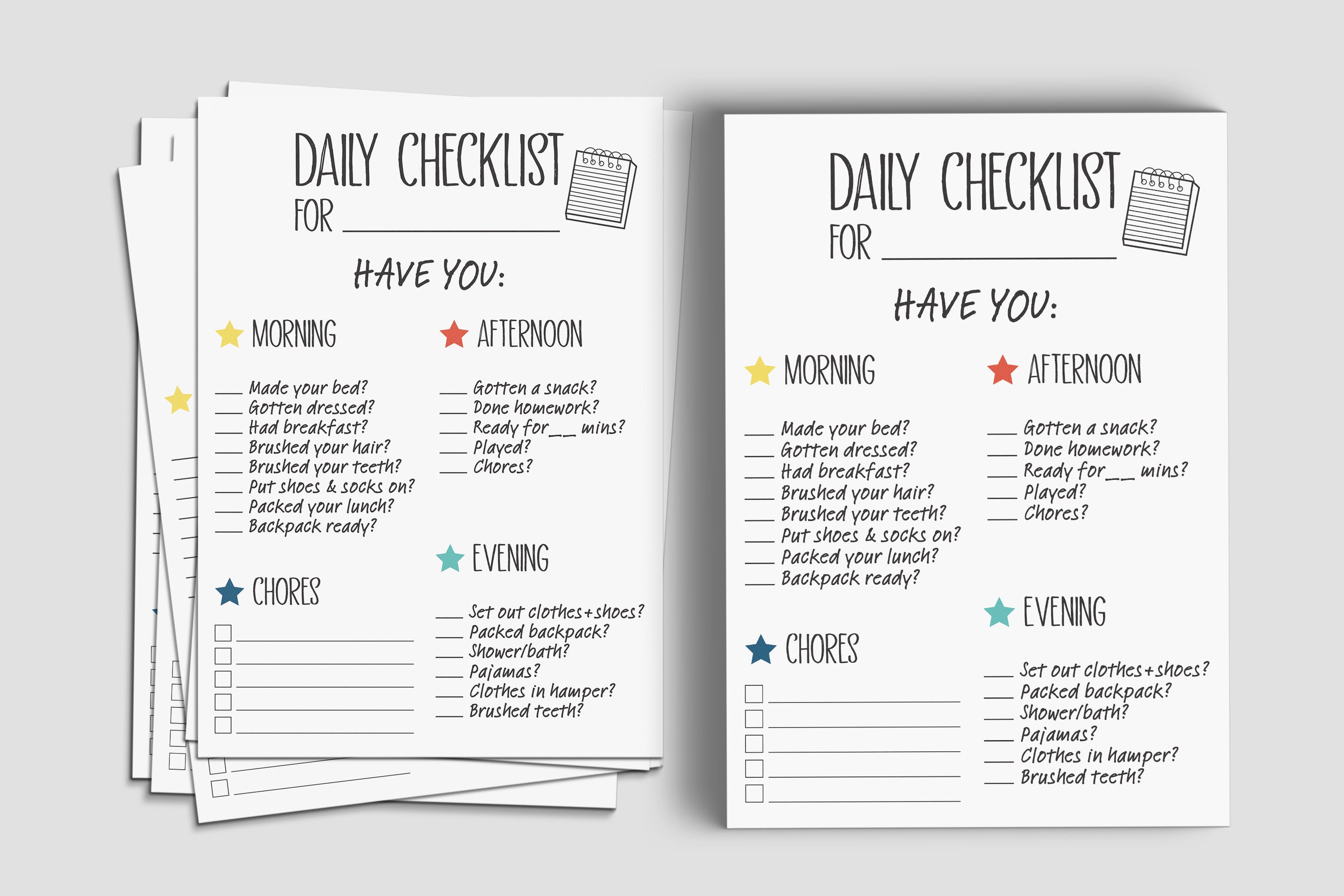 Chore Checklist Template,chore Checklist,chore Checklist Printable ...
